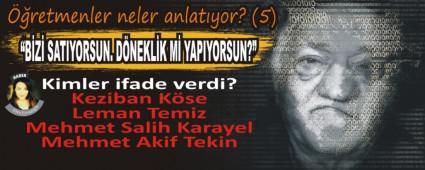 "Bizi sat�yorsun. D�neklik mi yap�yorsun?"