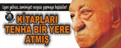 K�TAPLARI TENHA B�R YERE ATMI�