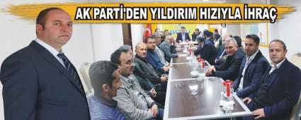 AK PART�'DEN YILDIRIM HIZIYLA �HRA�