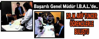 Ba�ar�l� Genel M�d�r �.B.A.L.'de..