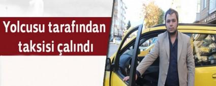 Yolcusu taraf�ndan taksisi �al�nd�