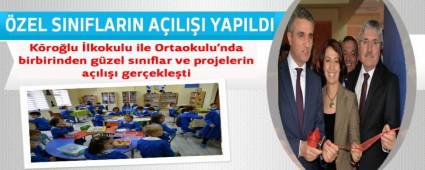 �ZEL SINIFLARIN A�ILI�I YAPILDI