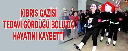 KIBRIS GAZ�S� TEDAV� G�RD��� BOLU'DA HAYATINI KAYBETT�