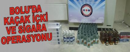 BOLU'DA KA�AK ��K� VE S�GARA OPERASYONU