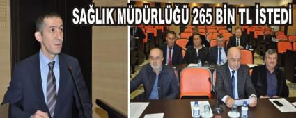 Sa�l�k M�d�rl��� 265 bin TL istedi