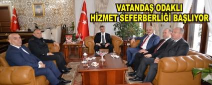 VATANDA� ODAKLI H�ZMET SEFERBERL��� BA�LIYOR