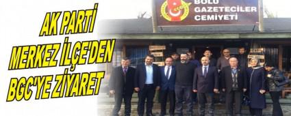 AK PART� MERKEZ �L�E'DEN BGC'YE Z�YARET