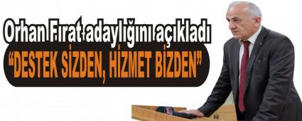 Orhan F�rat adayl���n� a��klad�