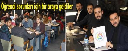 ��renci sorunlar� i�in bir araya geldiler