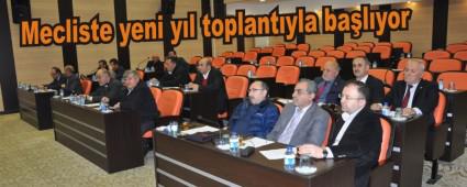 Mecliste yeni y�l toplant�yla ba�l�yor
