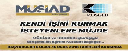 M�S�AD'da Giri�imcilik Kursu ba�l�yor