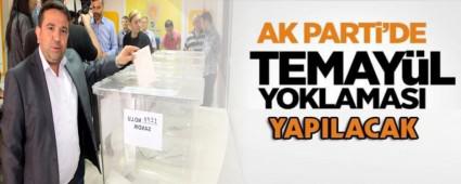 AK  Parti'de temay�l var!