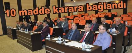 10 madde karara ba�land�