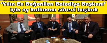 �Y�l�n En Be�enilen Belediye Ba�kan�\' i�in oy kullanma s�reci ba�lad�