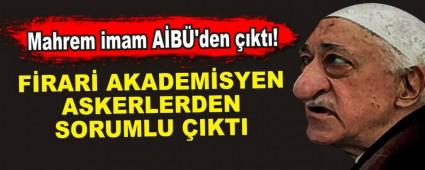 Mahrem imam A�B�'den ��kt�!