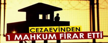 Mahkum Firar etti