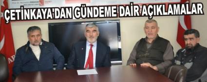 �ET�NKAYA'DAN G�NDEME DA�R A�IKLAMALAR