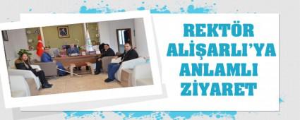 REKT�R AL��ARLI�YA ANLAMLI Z�YARET