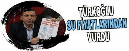 T�RKO�LU SU F�YATLARINDAN VURDU