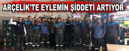 AR�EL�K'TE EYLEM�N ��DDET� ARTIYOR