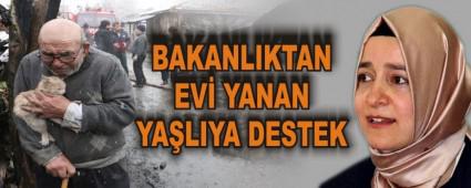 BAKANLIKTAN EV� YANAN YA�LIYA DESTEK