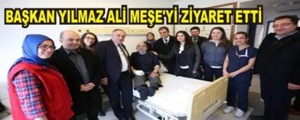 BA�KAN YILMAZ AL� ME�E'Y� Z�YARET ETT�