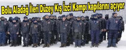 Bolu Alada� �leri D�zey K�� �zci Kamp� kap�lar�n� a��yor