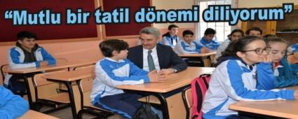 �Mutlu bir tatil d�nemi diliyorum�