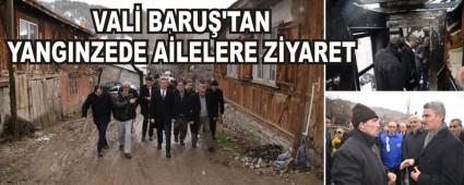 VAL� BARU�'TAN YANGINZEDE A�LELERE Z�YARET