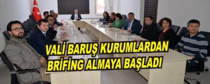 VAL� BARU� KURUMLARDAN BR�F�NG ALMAYA BA�LADI