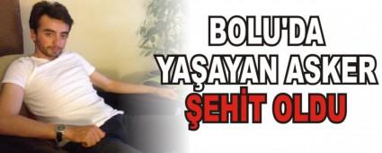 BOLU'DA YA�AYAN ASKER �EH�T OLDU
