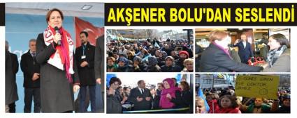 AK�ENER BOLU'DAN SESLEND�