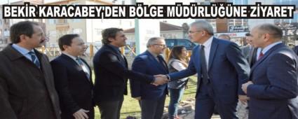 BEK�R KARACABEY'DEN B�LGE M�D�RL���NE Z�YARET