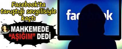 Facebook'ta tan��t��� sevgilisiyle ka�t�   