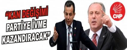 �Kan de�i�imi partiye ivme kazand�racak�