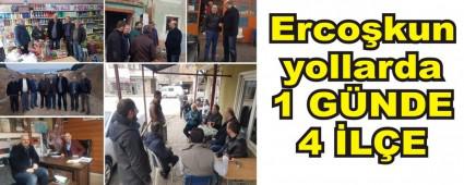 Erco�kun yollarda  1 G�NDE 4 �L�E