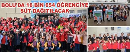 BOLU'DA 16 B�N 654 ��RENC�YE S�T DA�ITILACAK