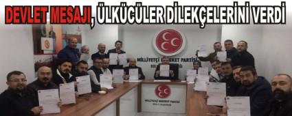 DEVLET MESAJI, �LK�C�LER D�LEK�ELER�N� VERD�