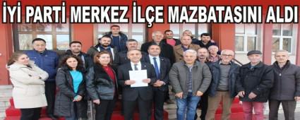 �Y� PART� MERKEZ �L�E MAZBATASINI ALDI