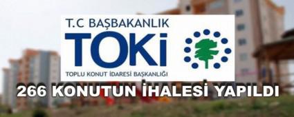 266 KONUTUN �HALES� YAPILDI