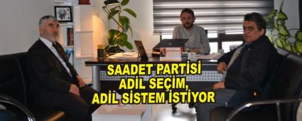 SAADET PART�S� AD�L SE��M, AD�L S�STEM �ST�YOR