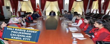 VAL� BARU� ASDEP PROJES�NDE �ALI�ANLARI KABUL ETT�