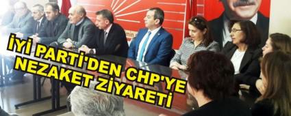 �Y� PART�'DEN CHP'YE NEZAKET Z�YARET�