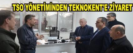 TSO Y�NET�M�NDEN TEKNOKENT'E Z�YARET