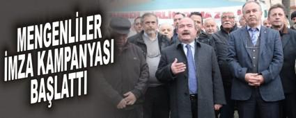 MENGENL�LER �MZA KAMPANYASI BA�LATTI