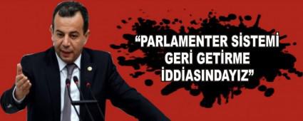 �PARLAMENTER S�STEM� GER� GET�RME �DD�ASINDAYIZ�