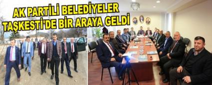 AK PART�L� BELED�YELER TA�KEST�'DE B�R ARAYA GELD�