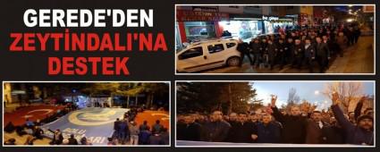 GEREDE'DEN ZEYT�NDALI'NA DESTEK