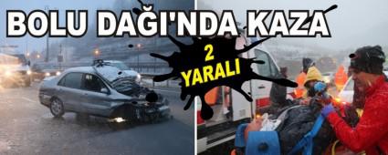 BOLU DA�I'NDA KAZA: 2 YARALI