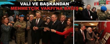 VAL� VE BA�KANDAN MEHMET��K VAKFI\'NA BA�I�